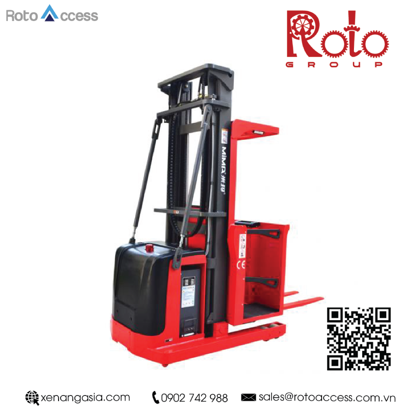 Xe Nâng Điện Order Picker Tầm Cao 1 tấn